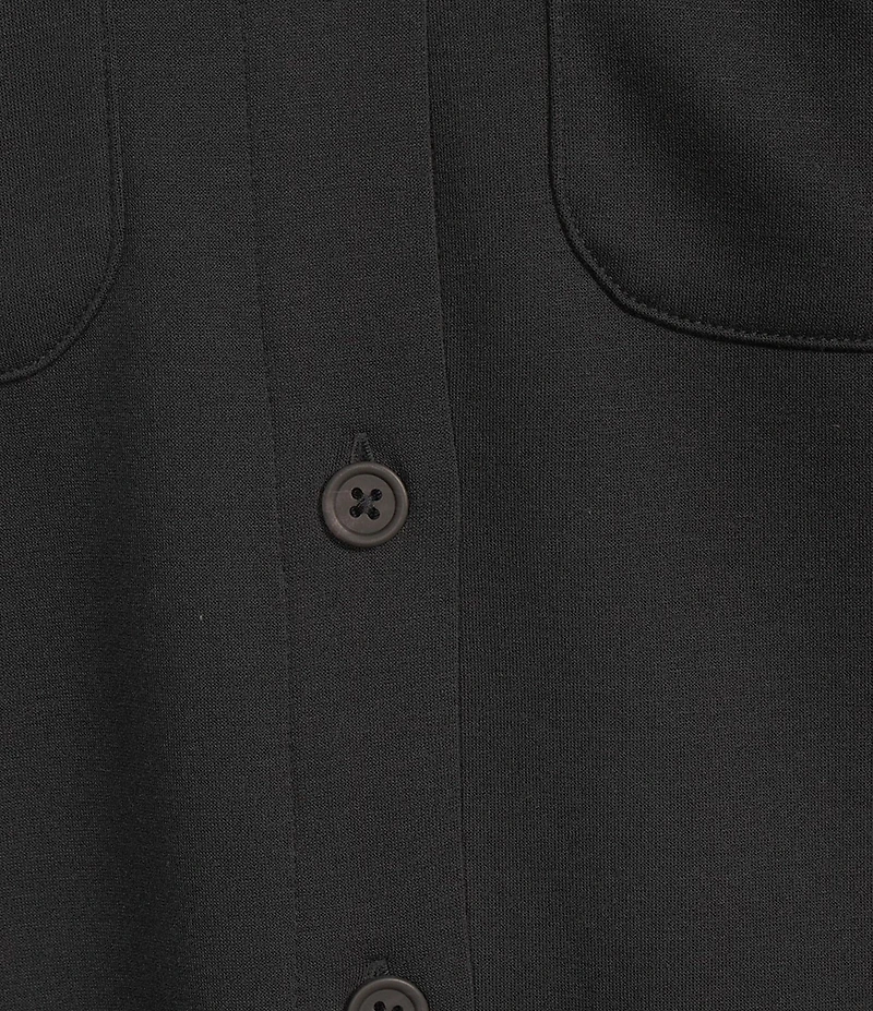 Half Moon by Modern Movement Long Sleeve Button Down Collar Neck Knit Coordinating Lounge Top