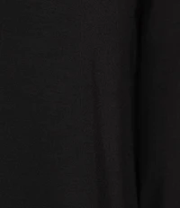 Half Moon By Modern Movement Long Sleeve Crew Neck Scuba Knit Coordinating Lounge Top