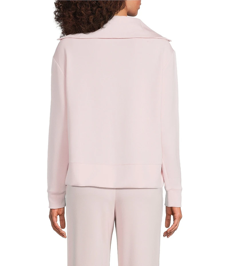 Half Moon by Modern Movement Coordinating Long Sleeve Half-Zip Pullover