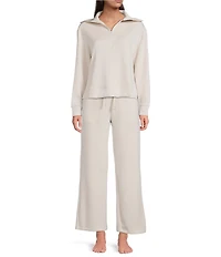 Half Moon by Modern Movement Coordinating Long Sleeve Half-Zip Pullover