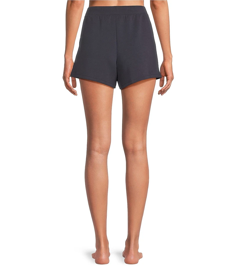 Half Moon by Modern Movement Scuba Knit Drawstring Tie Lounge Sleep Shorts