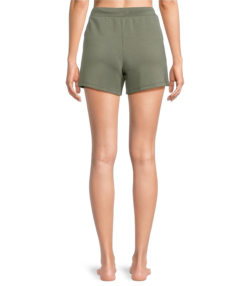 Half Moon by Modern Movement Scuba Knit Drawstring Tie Lounge Sleep Shorts