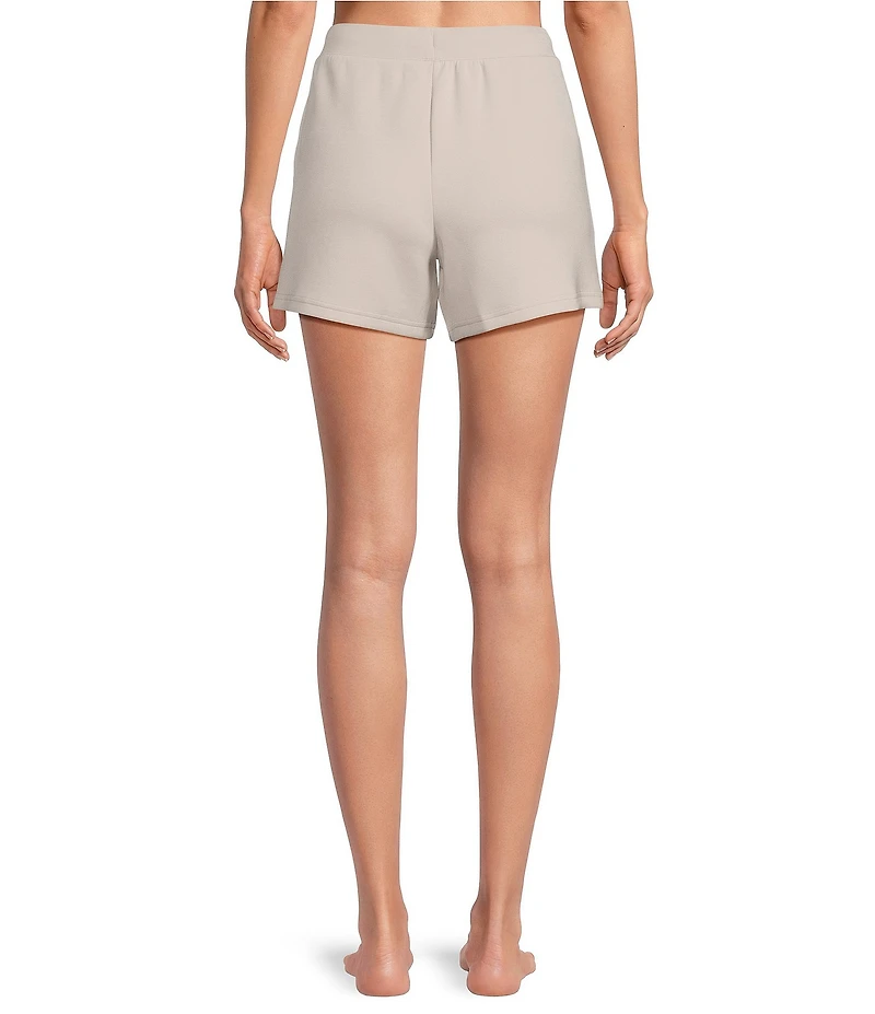 Half Moon by Modern Movement Scuba Knit Drawstring Tie Lounge Sleep Shorts