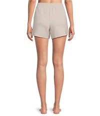 Half Moon by Modern Movement Scuba Knit Drawstring Tie Lounge Sleep Shorts