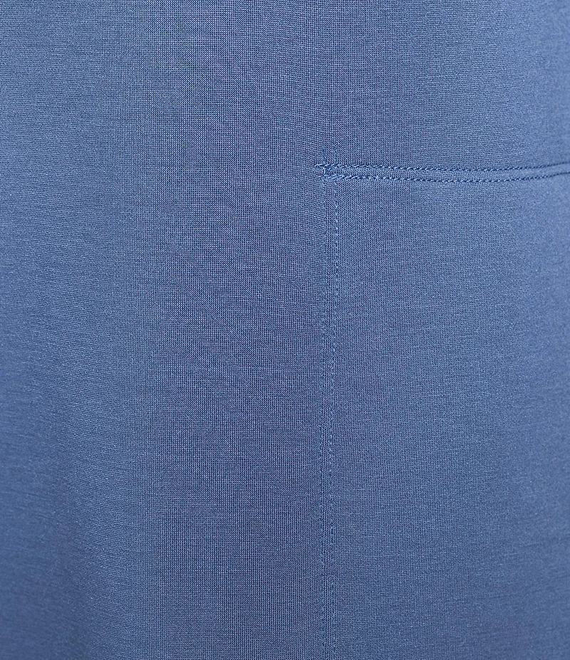 Half Moon by Modern Movement Short Sleeve Crew Neck Scuba Knit Tunic
