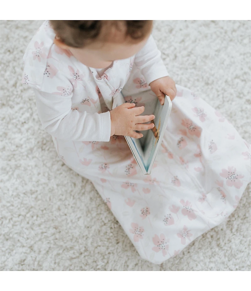 HALO® Baby Girls Newborn-18 Months Sleep Bag Wearable Blanket - Blush Wildflower