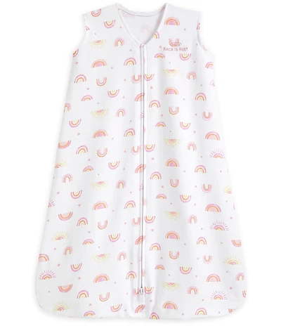 HALO Baby Girls Sunshine Rainbows SleepSack® Wearable Blanket