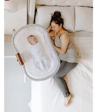 HALO® BassiNest® Swivel Sleeper Luxe Series - Dove Grey Tweed