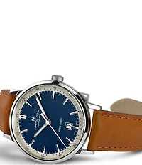 Hamilton American Classic Intra-Matic Brown Leather Automatic Watch