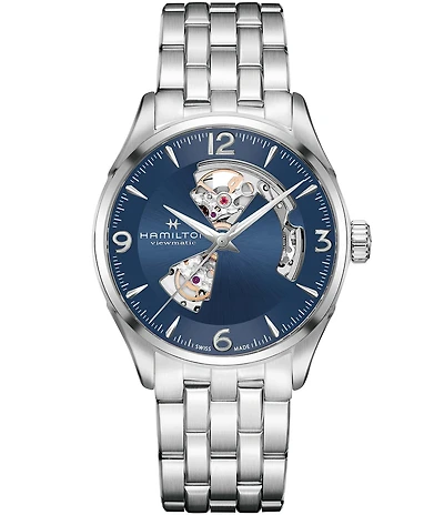 Hamilton Men's Jazzmaster Open Heart Auto Stainless Steel Bracelet Watch