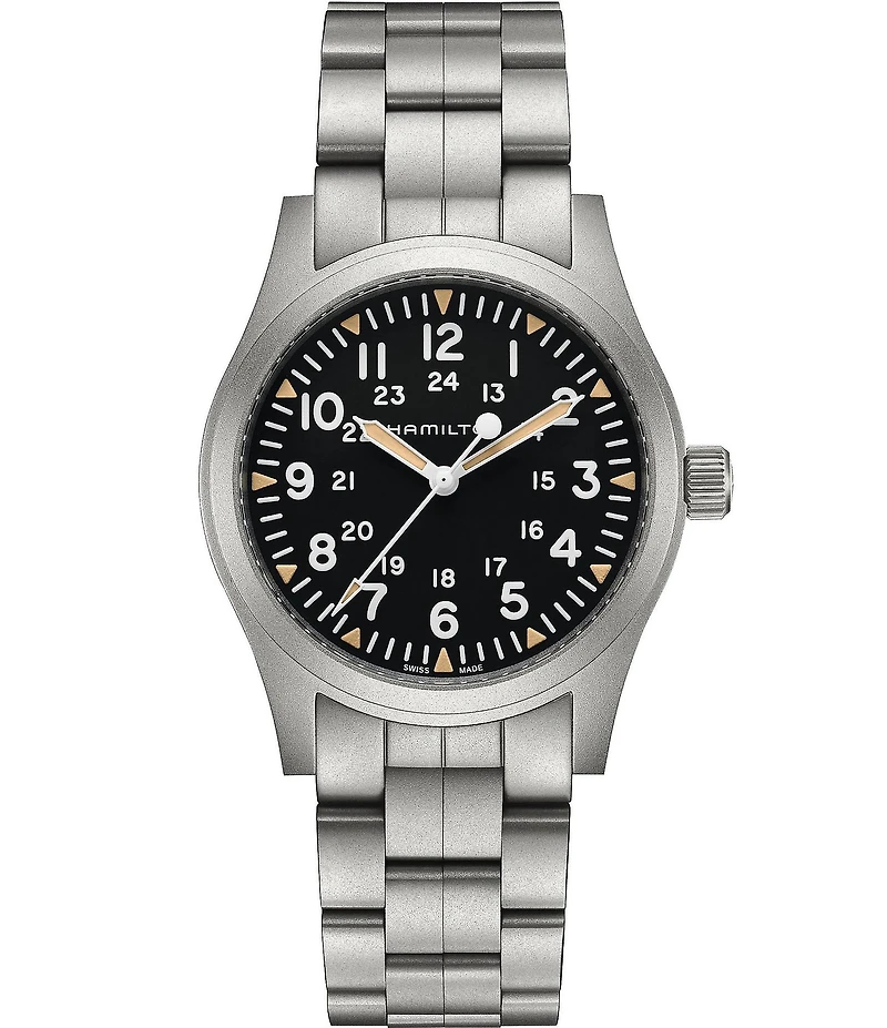 Hamilton Khaki Field Automatic Stainless Steel Bracelet Watch