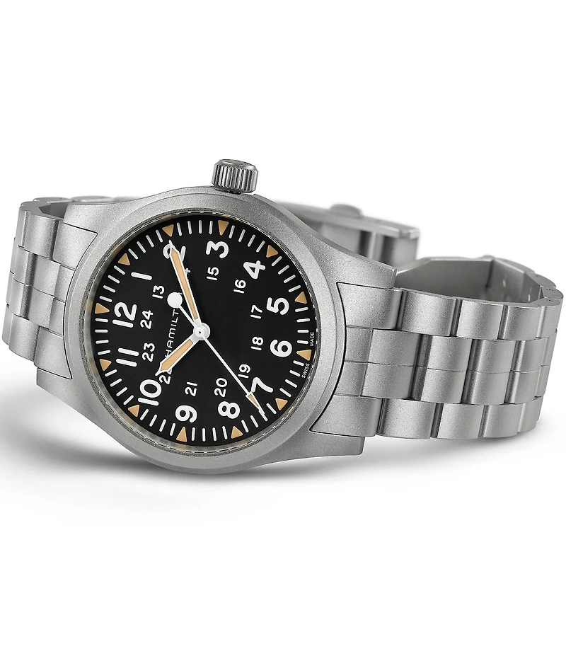 Hamilton Khaki Field Automatic Stainless Steel Bracelet Watch