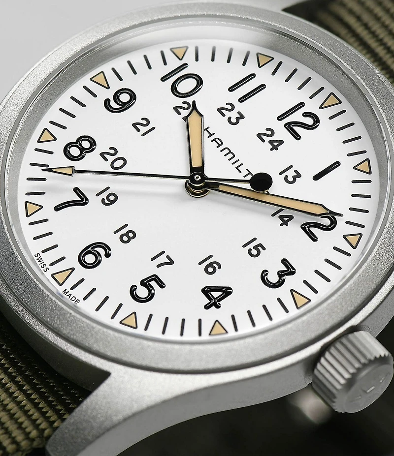 Hamilton Khaki Field Mechanical NATO Strap Watch