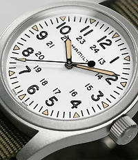 Hamilton Khaki Field Mechanical NATO Strap Watch