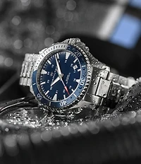 Hamilton Khaki Navy Scuba Automatic Crystal Sapphire Bracelet Watch