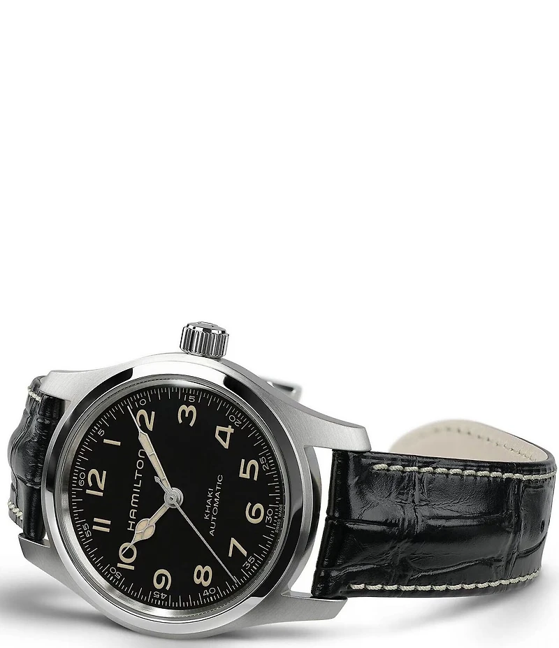 Hamilton Men's Khaki Field Murph Automatic Interchangeable Strap Watch Set