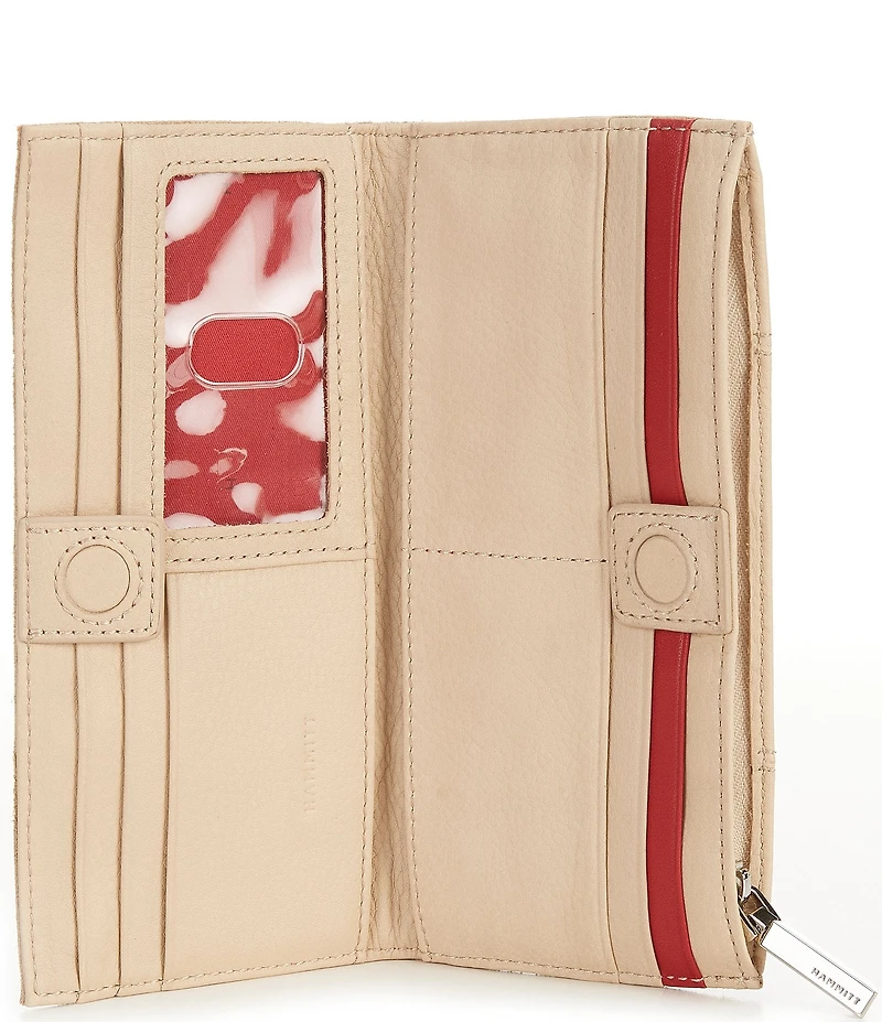 Hammitt 110 North Brushed Silver Wallet