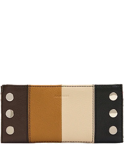 Hammitt 110 North Colorblock Silver Studded Wallet