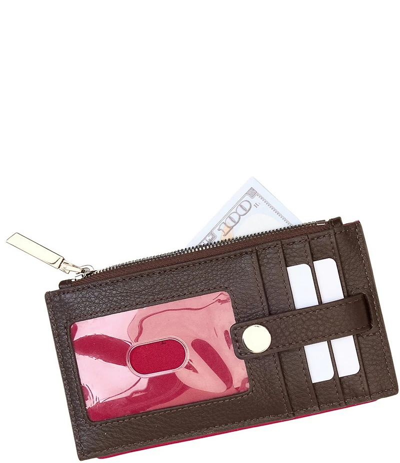 Hammitt 210 West Silver Hardware Card Holder