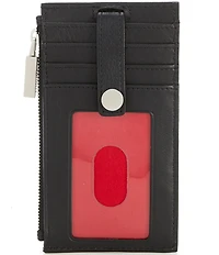 Hammitt Gunmetal Hardware 210 West Leather Card Holder
