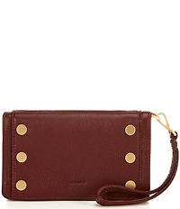 Hammitt Bryant Gold Studded Continental Wristlet Wallet