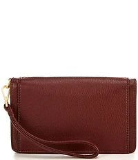 Hammitt Bryant Gold Studded Continental Wristlet Wallet