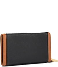 Hammitt Bryant Contrast Trim Continental Wristlet Wallet