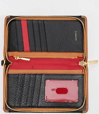 Hammitt Bryant Contrast Trim Continental Wristlet Wallet