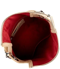 Hammitt Bryant Large Pebble Leather Gold Stud Shoulder Bag