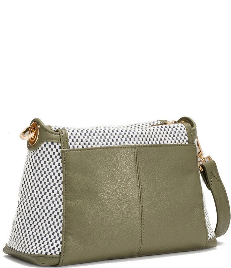 Hammitt Bryant Medium Meadow Contrast Trim Shoulder Bag