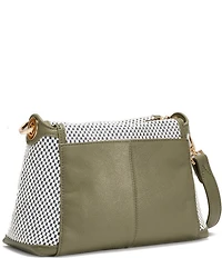 Hammitt Bryant Medium Meadow Contrast Trim Shoulder Bag