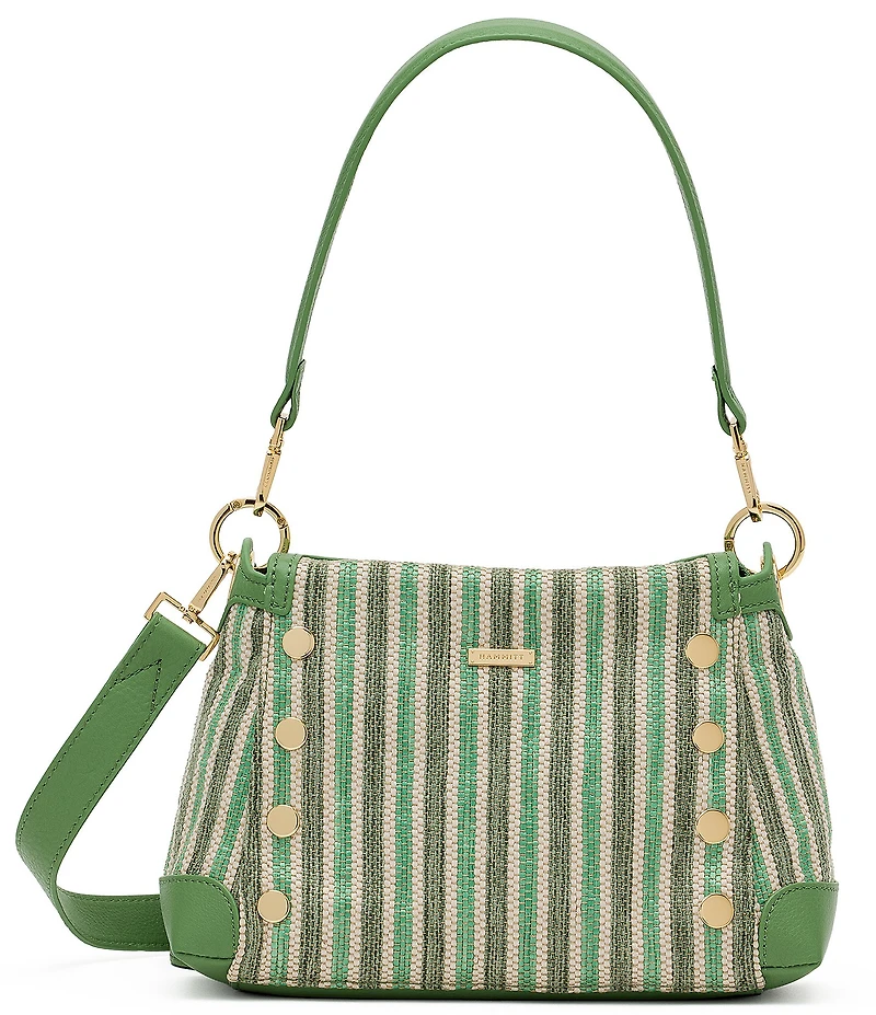 Hammitt Bryant Medium Pickle Stripe Shoulder Bag