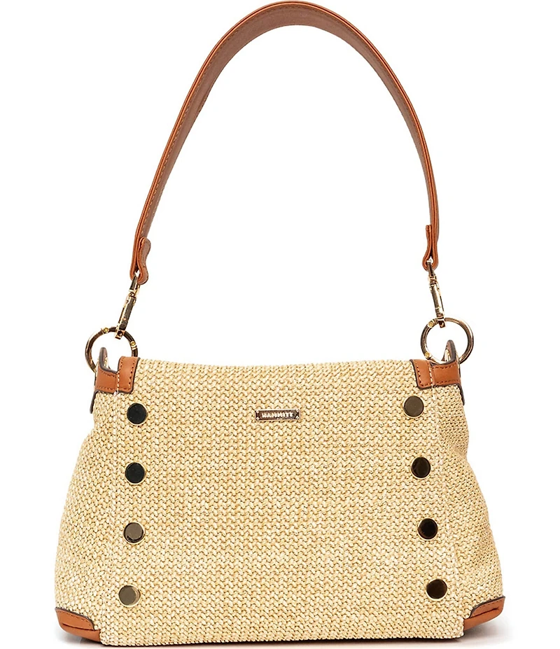 Hammitt Bryant Medium Satchel Cocoa Raffia