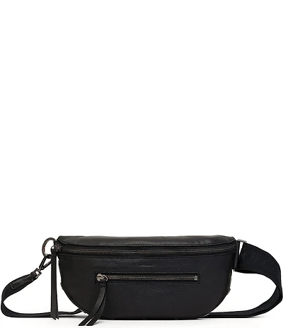Hammitt Charles Medium Gunmetal Belt Bag