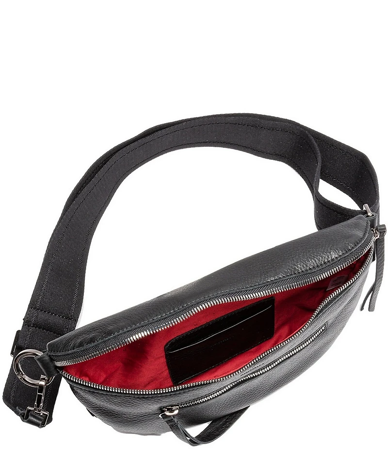 Hammitt Charles Medium Gunmetal Belt Bag