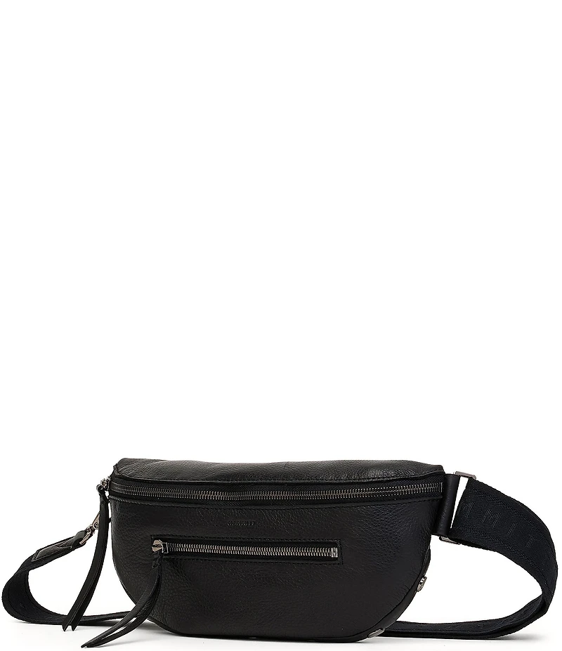 Hammitt Charles Medium Gunmetal Belt Bag