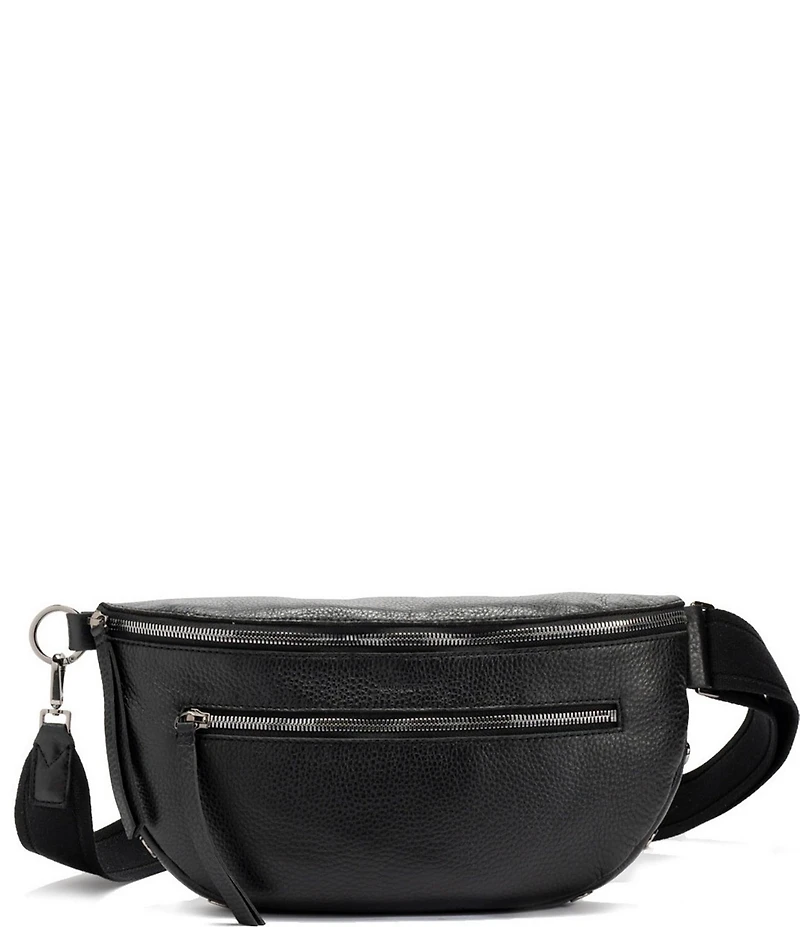 Hammitt Charles Gunmetal Large Belt Bag