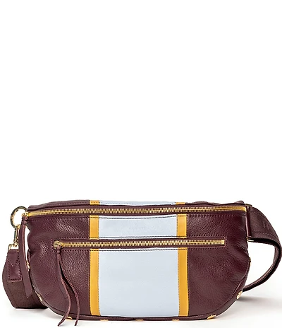 Hammitt Charles Striped Large Sling Belt Bag