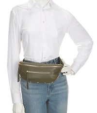 Hammitt Charles Medium Leather Waist Bag