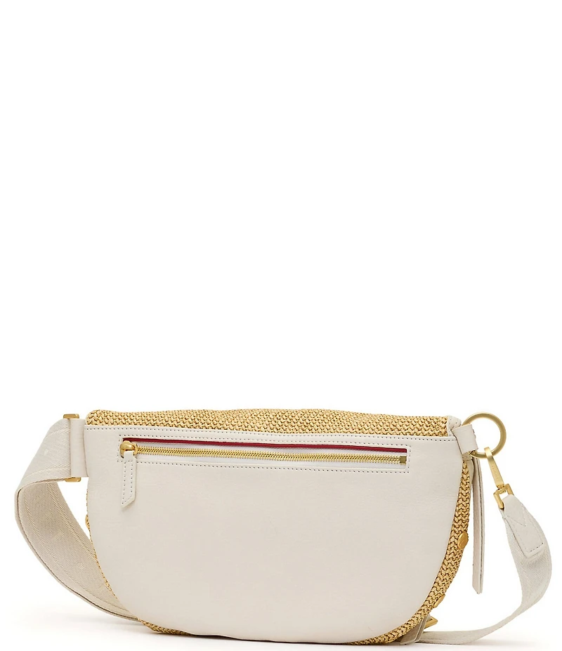 Hammitt Charles Raffia Large Sling Belt Bag