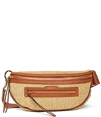Hammitt Charles Raffia Medium Sling Belt Bag