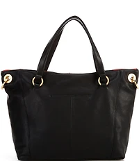 Hammitt Daniel Rivet Large Red Zipper Gold Studded Tote Bag