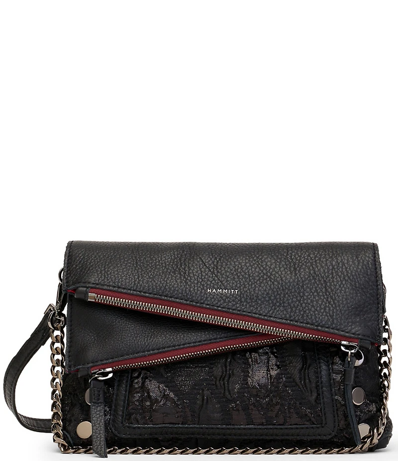 Hammitt Dillon Small Embossed Leather Crossbody Bag