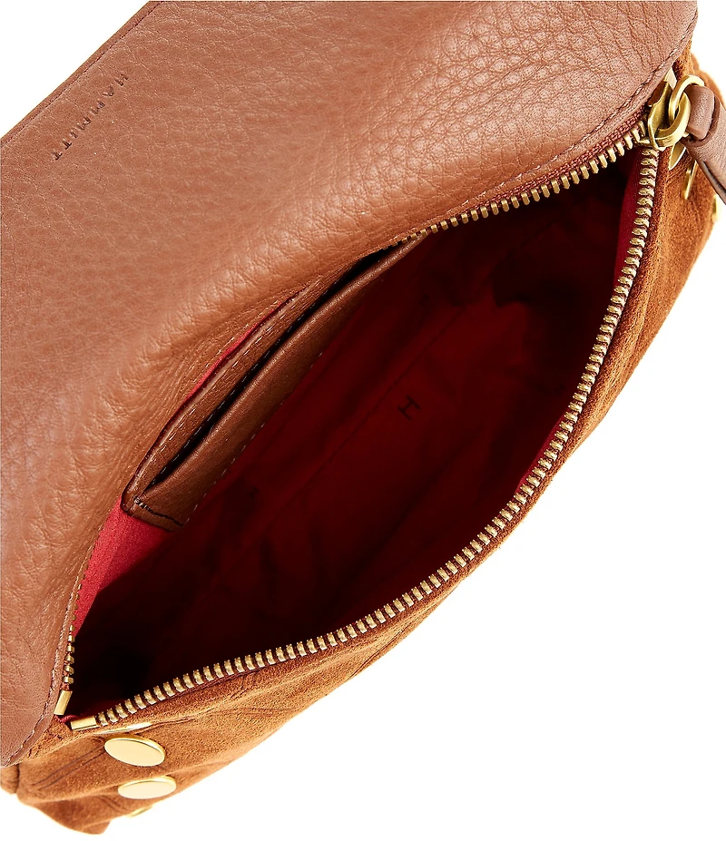 Hammitt Dillon Small Diamond Suede Crossbody Bag