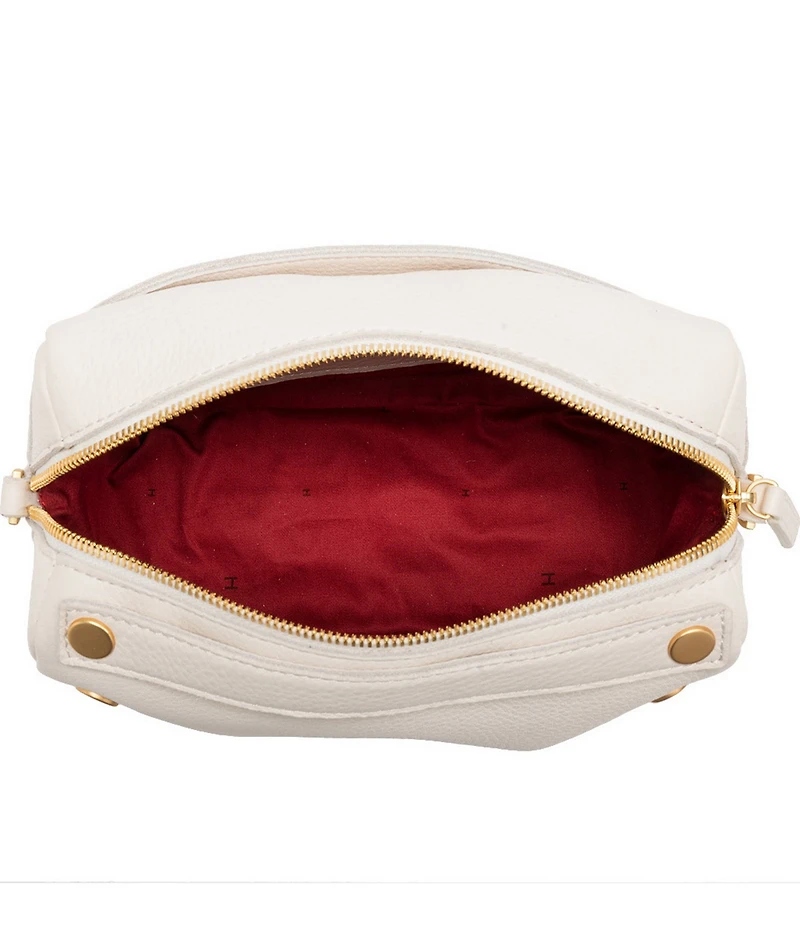 Hammitt Evan Gold Studded Pebbled Leather Crossbody Bag