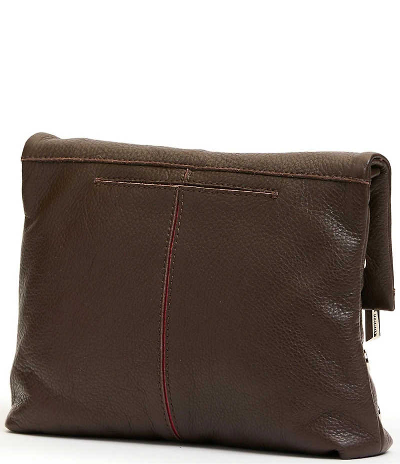 Hammitt VIP Foldover Medium Silver Stud Crossbody Bag