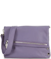 Hammitt VIP Foldover Medium Silver Stud Crossbody Bag