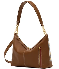 Hammitt Grace Cabana Blue Stripe Shoulder Bag
