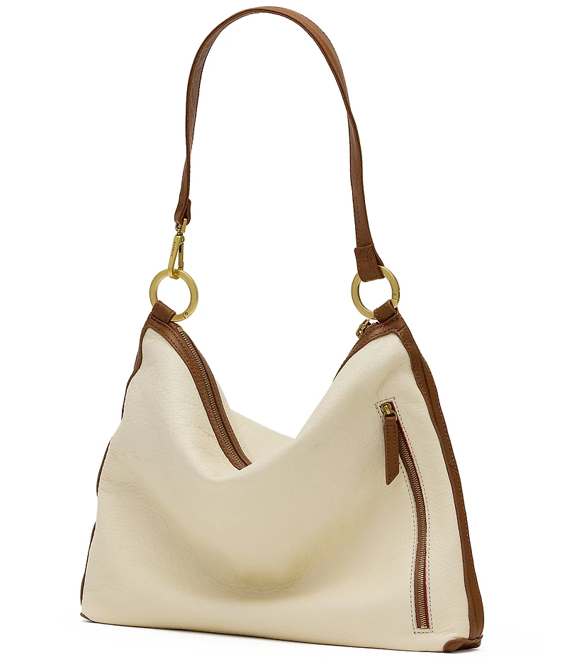 Hammitt Kyle Large Brushed Gold Shoulder Bag