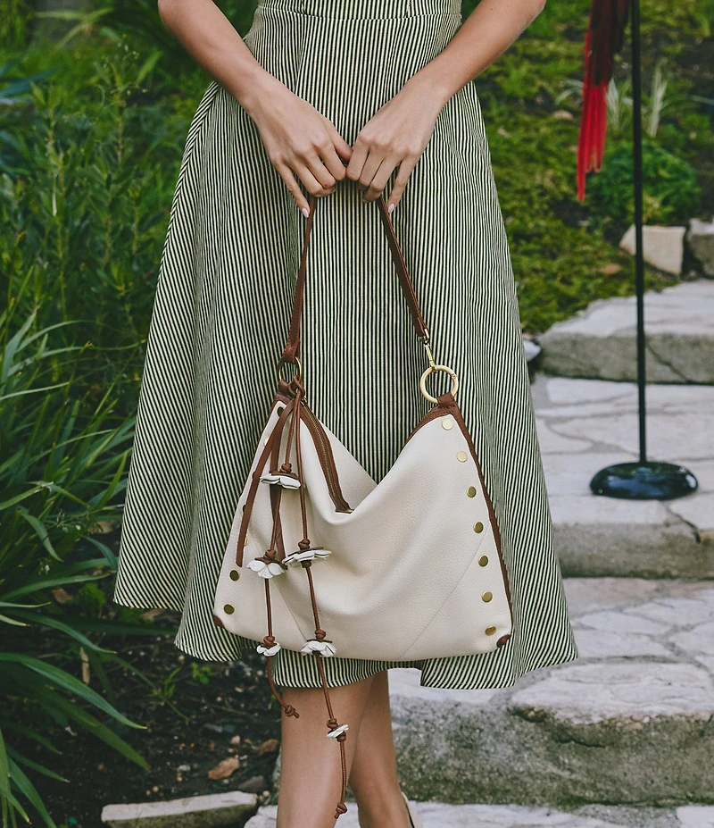 Hammitt Kyle Large Brushed Gold Shoulder Bag